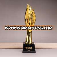 Cheap souvenirs use custom star trophy awards, metal trophy trophies