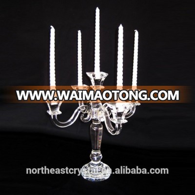 Factory Wholesale Elegant crystal Candelabra Centerpieces Wedding Decoration