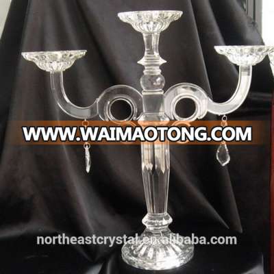 Factory Wholesale Elegant Crystal Wedding Candelabra Centerpieces