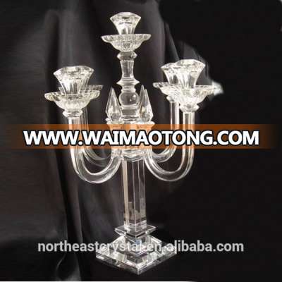 Elegent Glass Cheap Crystal Centerpieces for Wedding Tabletop Centerpieces Decoration