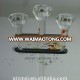 Transparent Wedding Crystal Candelabra For Wedding Table Centerpieces