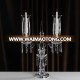 Factory Price Tall Crystal Table Centerpiece Candelabra For Wedding Decoration