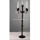 high big black wedding table candelabra centerpiece for wedding and party decoration